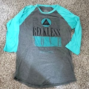 Young & Reckless baseball tee